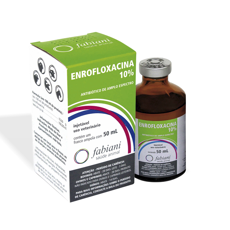 ENROFLOXACINA 10% 50 ML