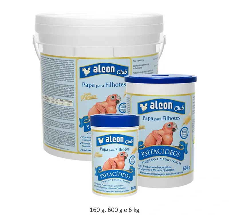 ALCON CLUB PAPA FILHOTES - PSITACIDEOS 160G