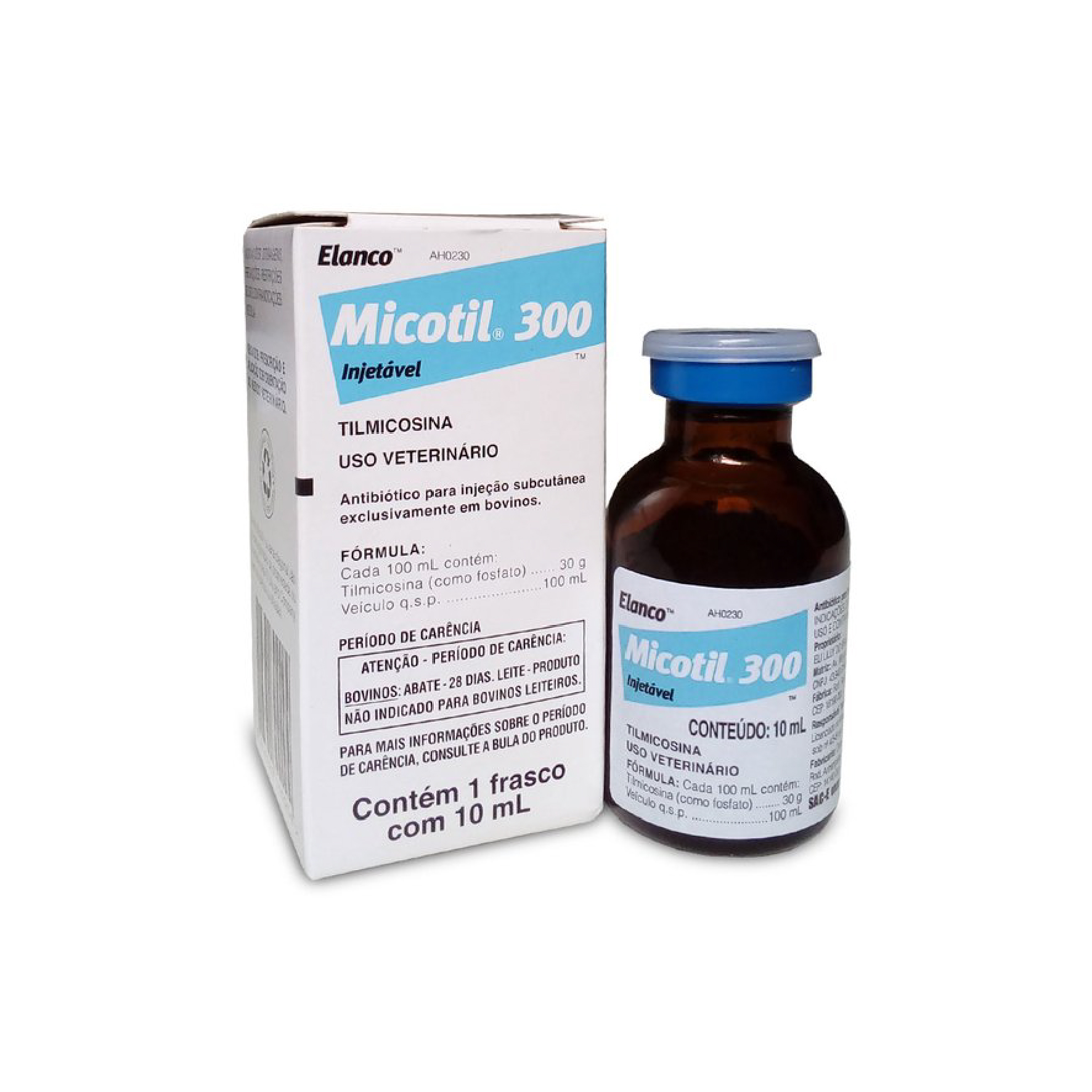 MICOTIL 300 INJETÁVEL 10 ML