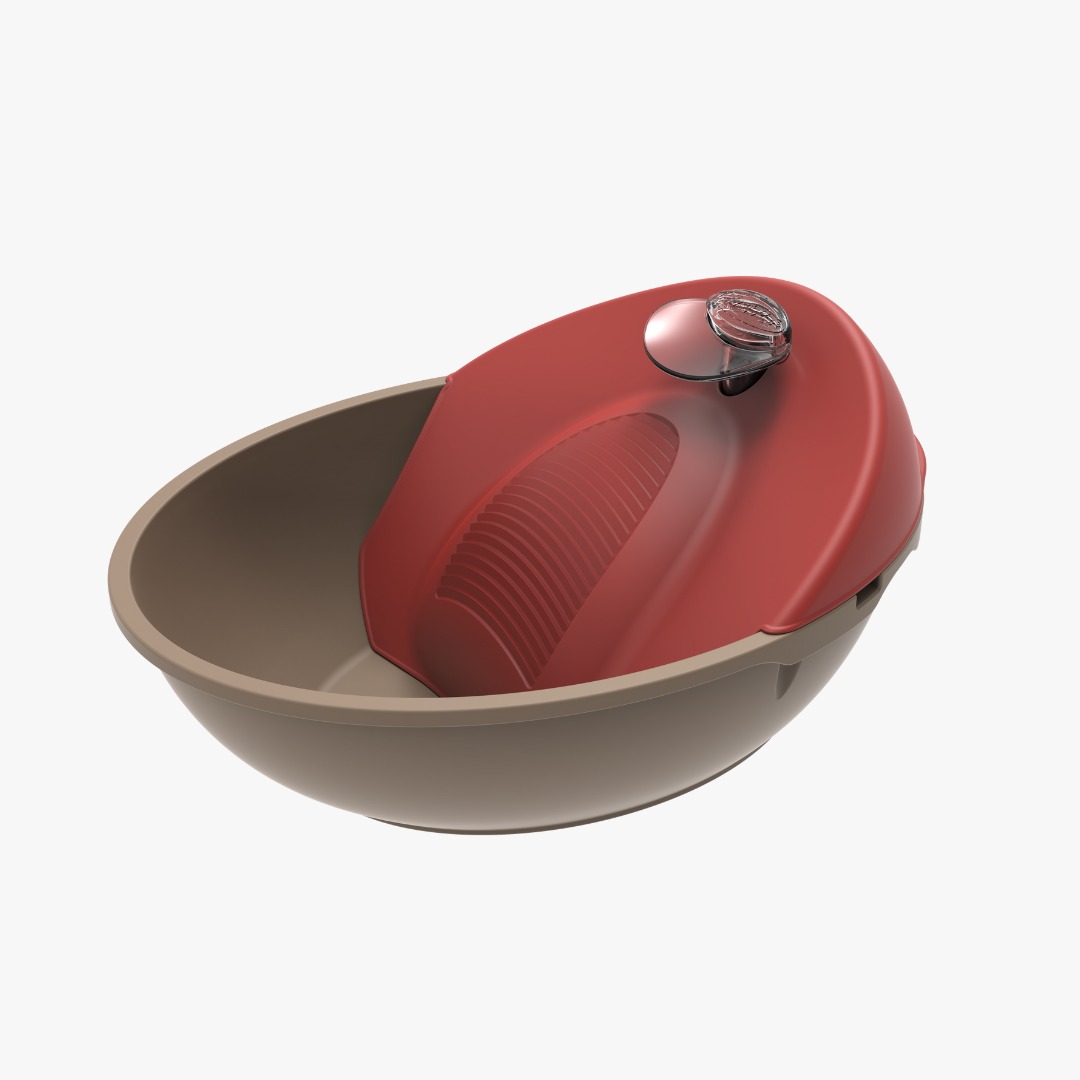 BEBEDOURO E PURIFICADOR DE AGUA GOLD/VERMELHO BIVOLT