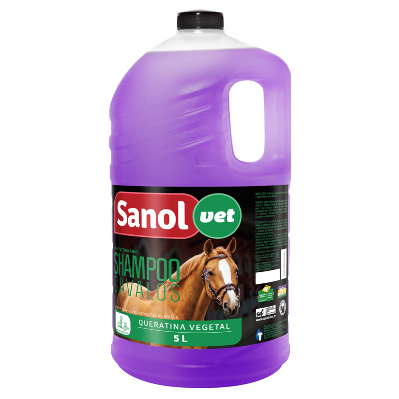 SHAMPOO VET CAVALOS 5 LITROS