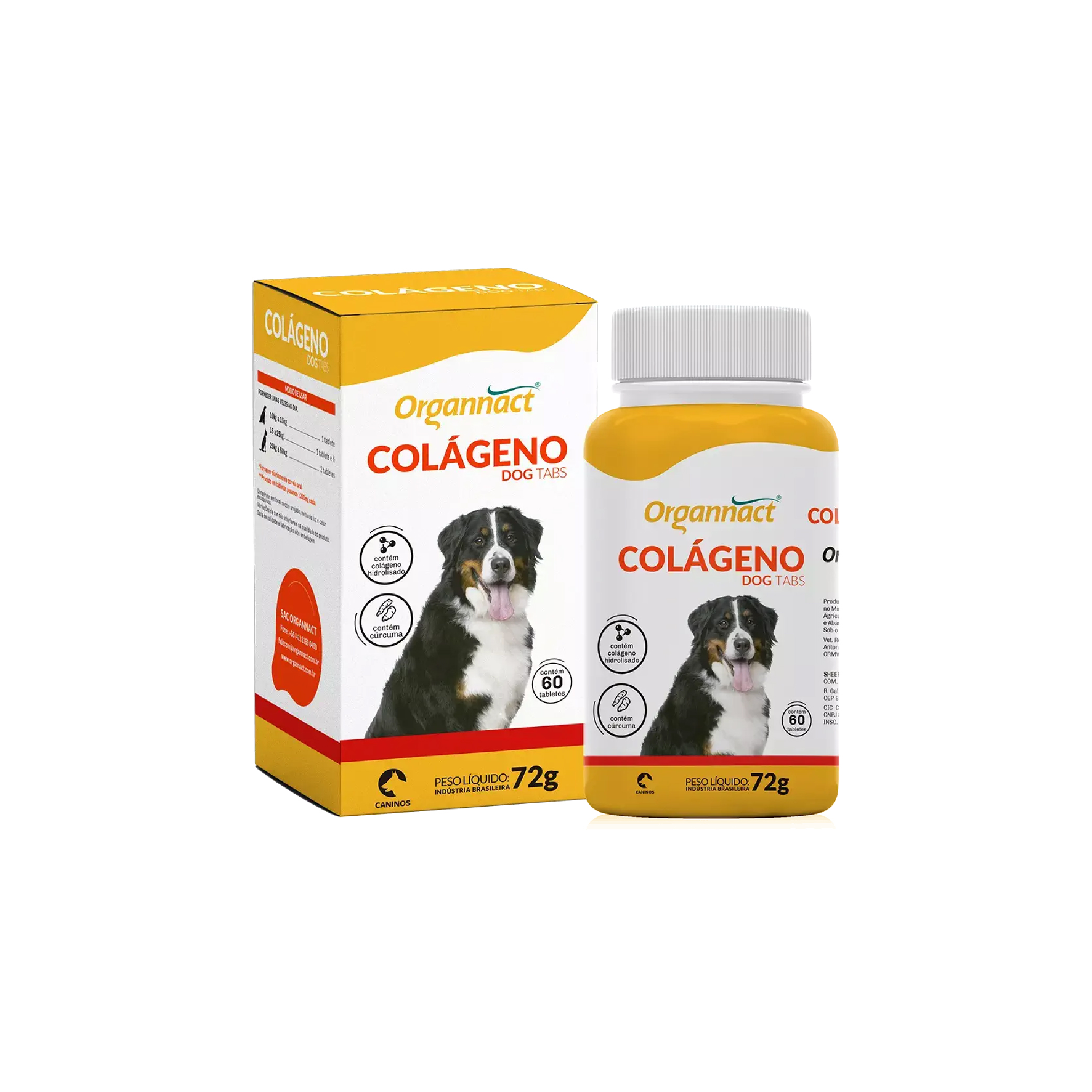 COLAGENO DOG TABS 72G