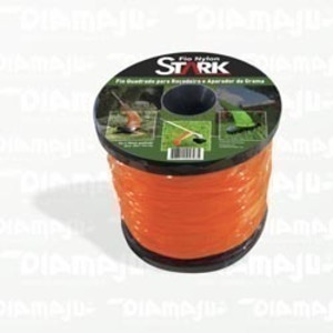 FIO NYLON QUADRADO 2.70 PARA CORTE GRAMA 2KG 296MT STARK S.E