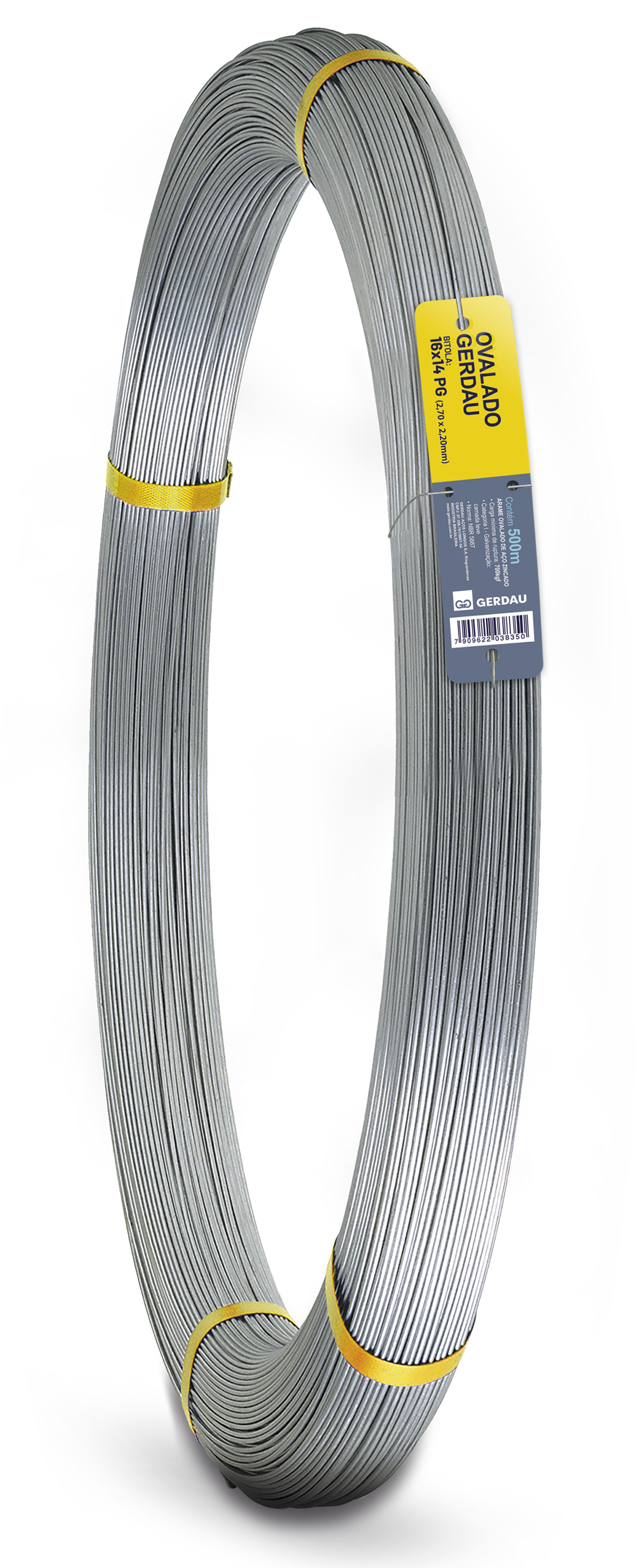 ARAME OVALADO 16X14 (600 KGF) 500 MT - GERDAU