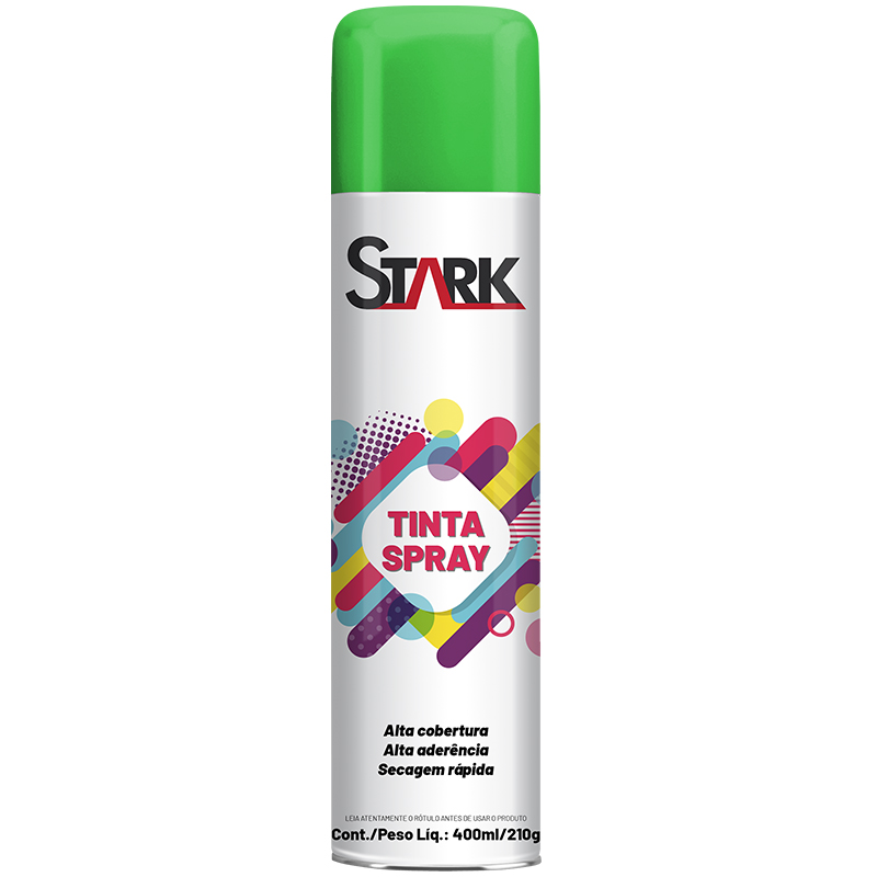 TINTA SPRAY STARK USO GERAL VERDE CLARO 400 ML