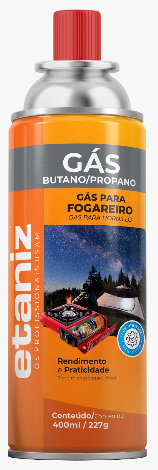 ETANIZ GAS PARA FOGAREIRO