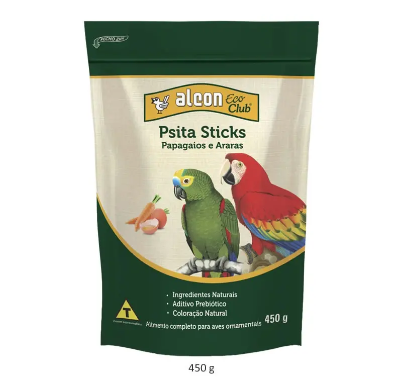 ALCON CLUB PSITA STICKS 450G