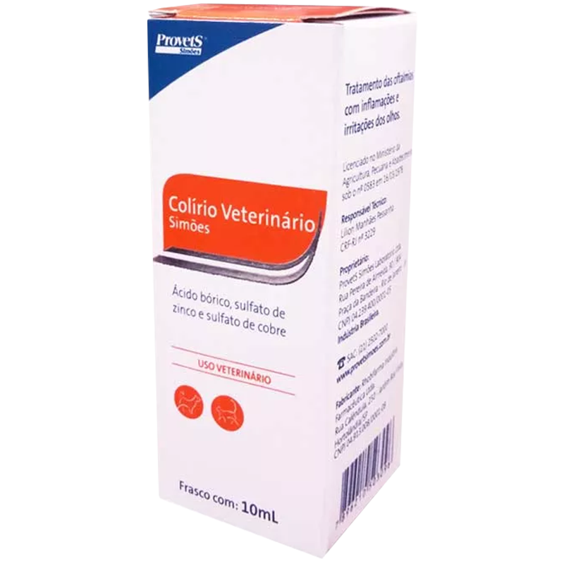 COLIRIO VET SIMOES 10 ML S.E.