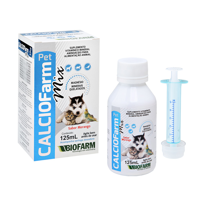 CALCIOFARM MIX PET ORAL 125 ML