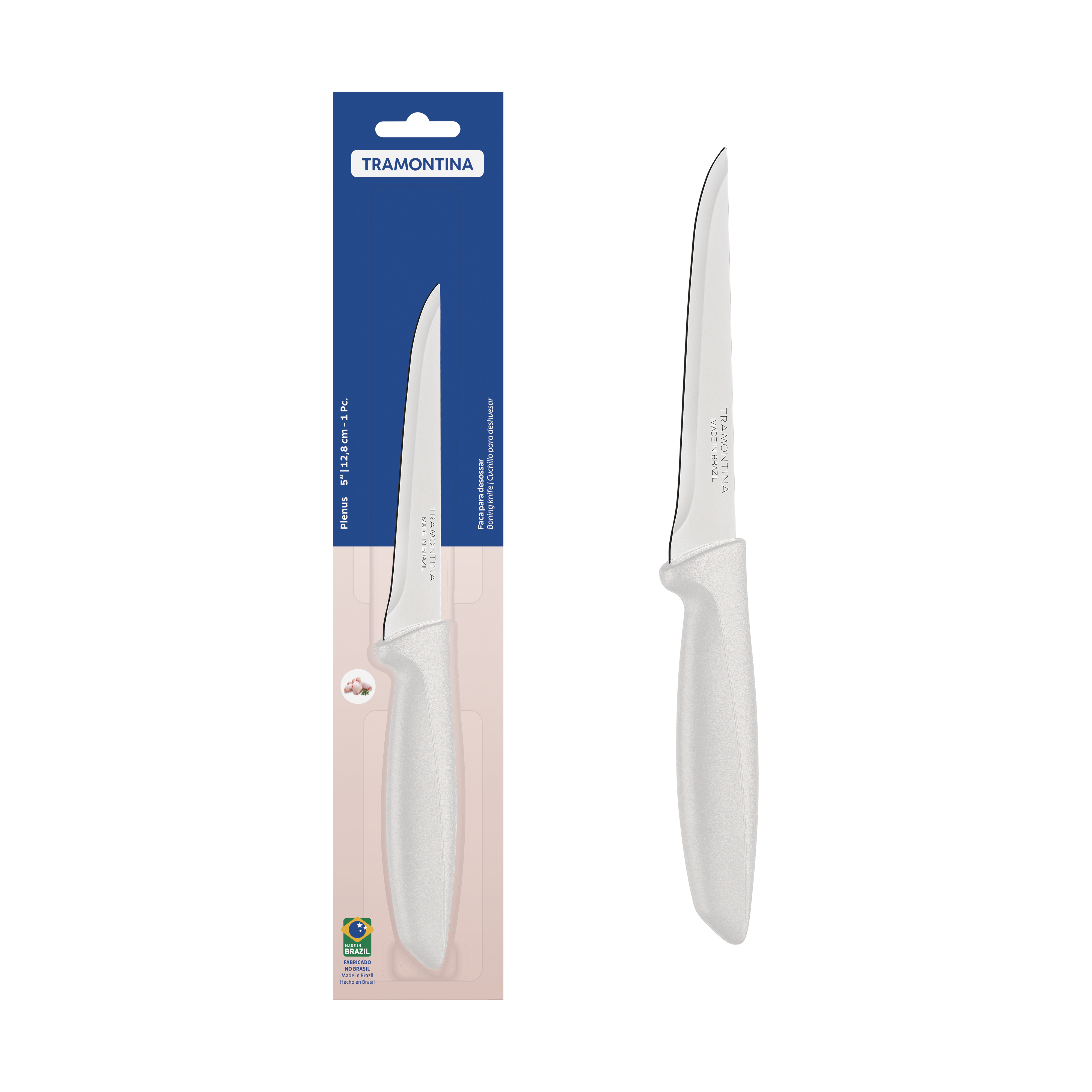 FACA DESOSSA PLENUS LAMINA AÇO INOX