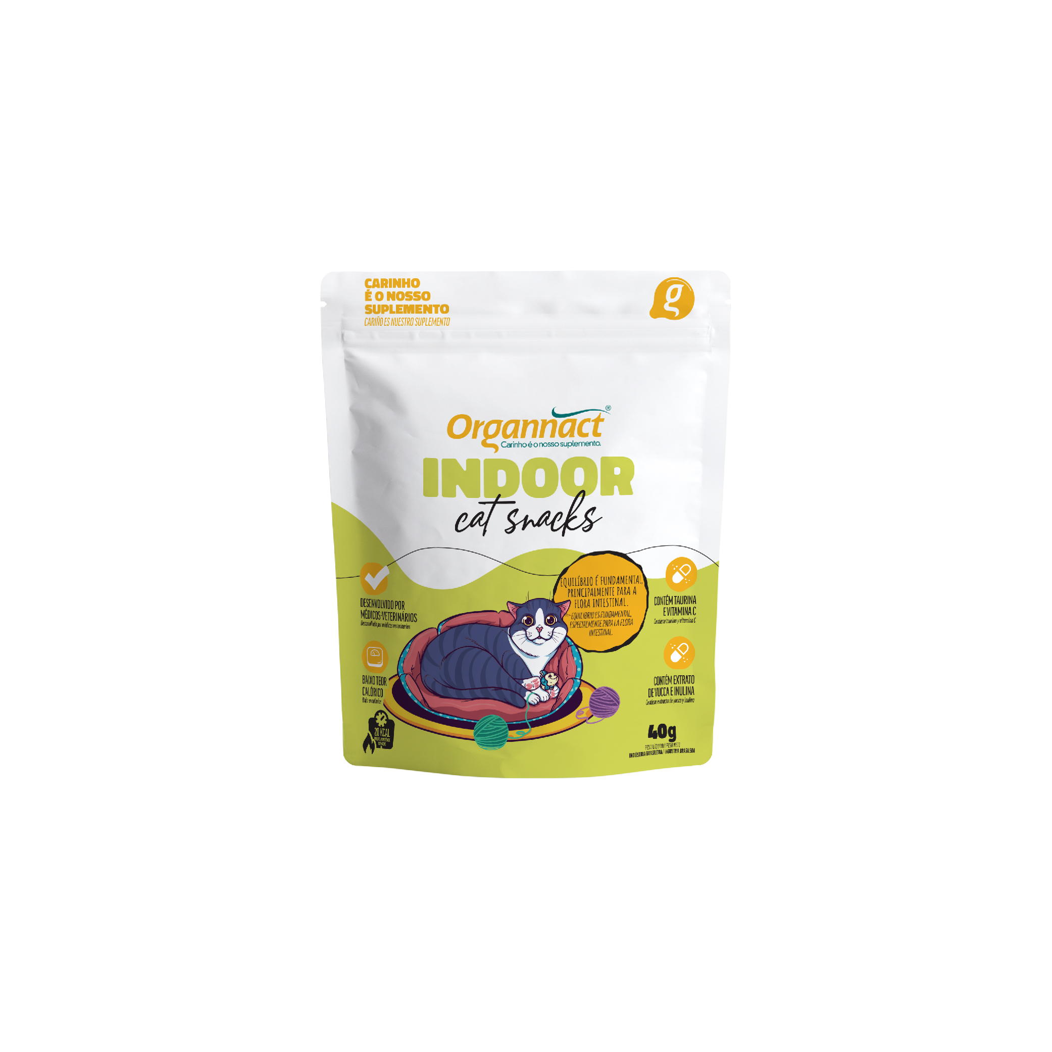 INDOOR CAT SNACKS 40G