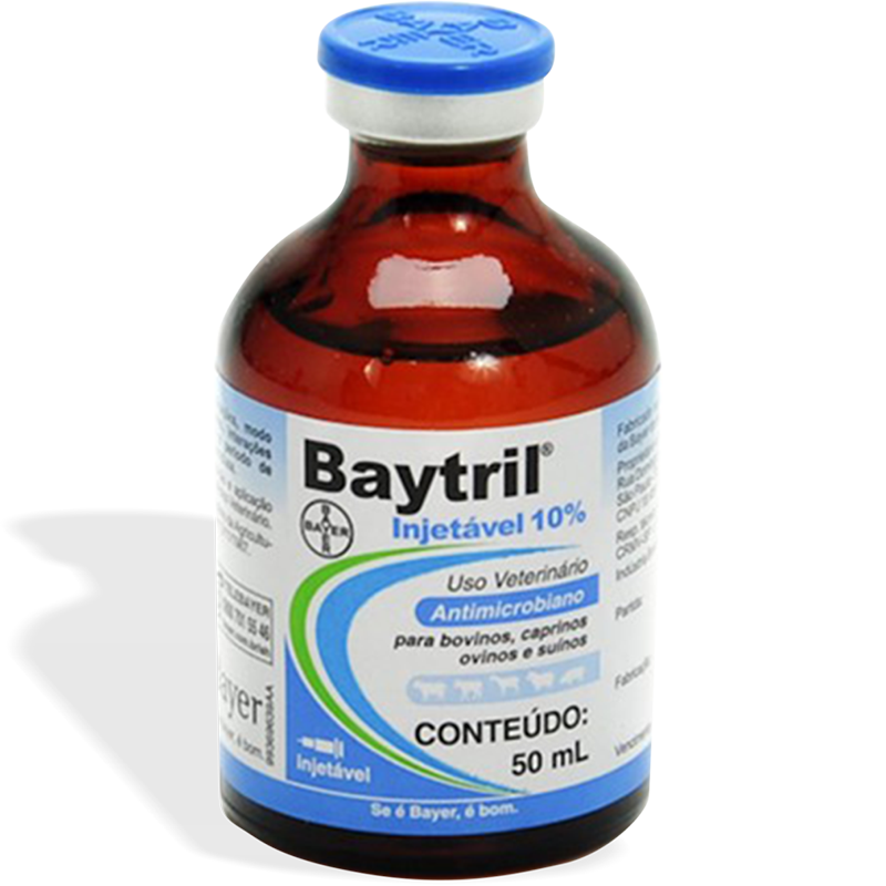 BAYTRIL INJ 10 POR CENTO 50 ML