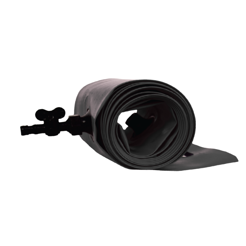 WATERBAG BLACK 500 MICRAS 0,15M X 25 MT - 2 VALVULAS