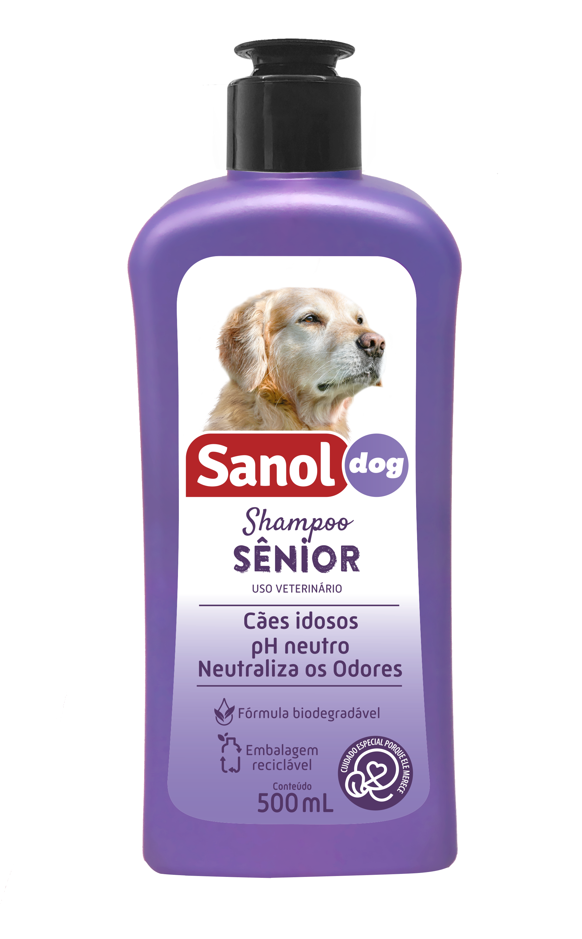 SHAMPOO SENIOR SANOL DOG 500ML