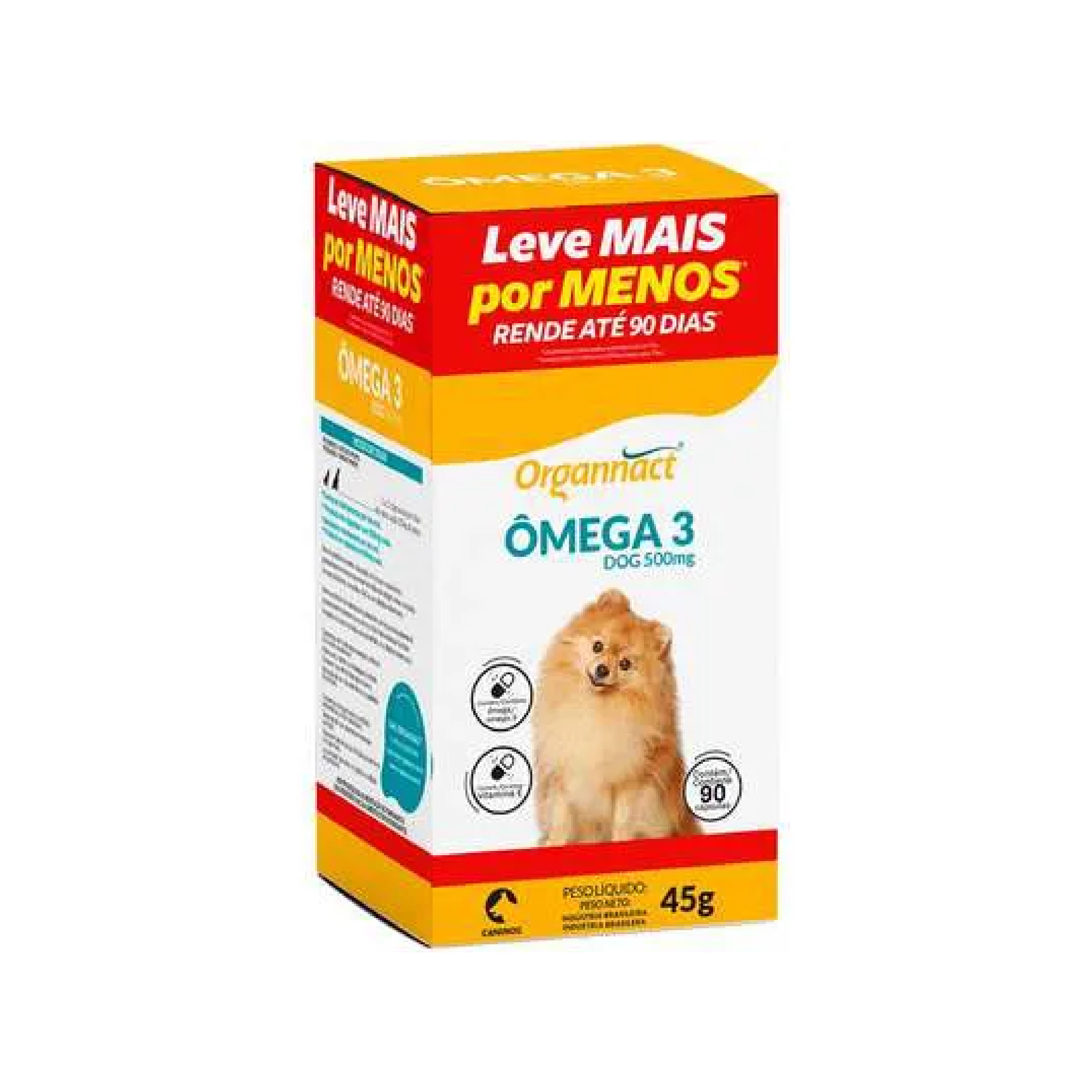 OMEGA 3 DOG 500MG 90 CAPSULAS