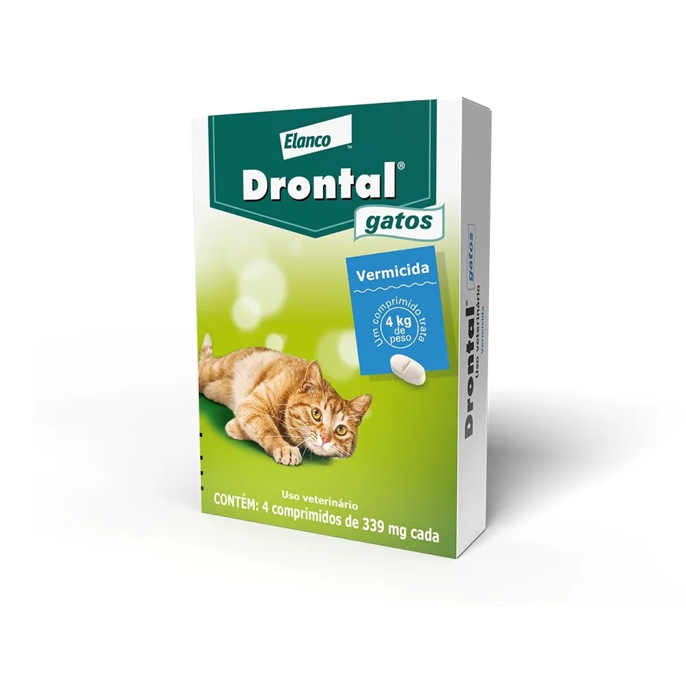 VERMIFUGO DRONTAL GATOS 4 COMP