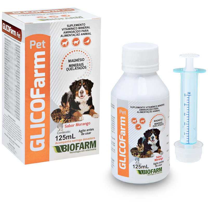 GLICOFARM PET ORAL FR 125 ML