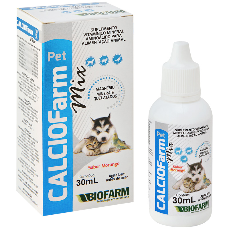 CALCIOFARM MIX PET ORAL 30 ML