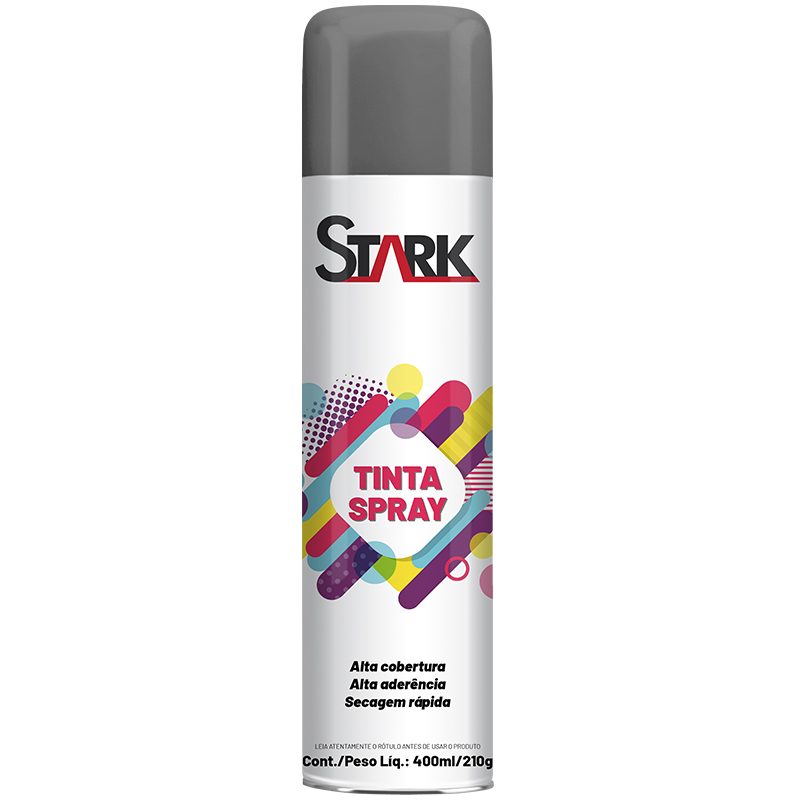 TINTA SPRAY STARK METALICA GRAFITE 400 ML