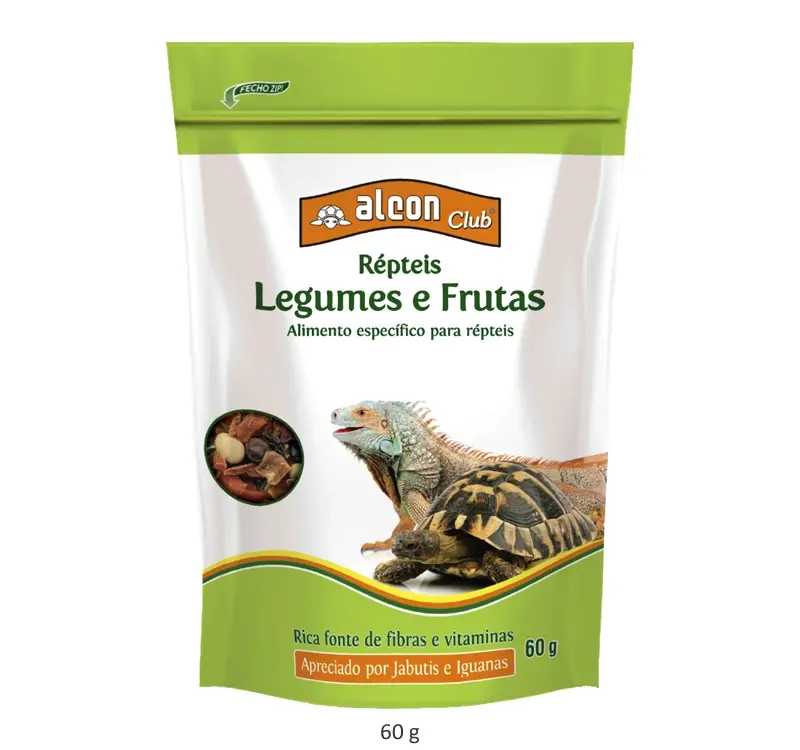ALCON CLUB REPTEIS LEGUMES E FRUTAS 60G