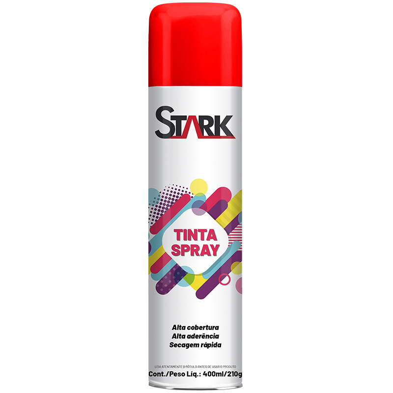 TINTA SPRAY STARK USO GERAL VERMELHO 400 ML