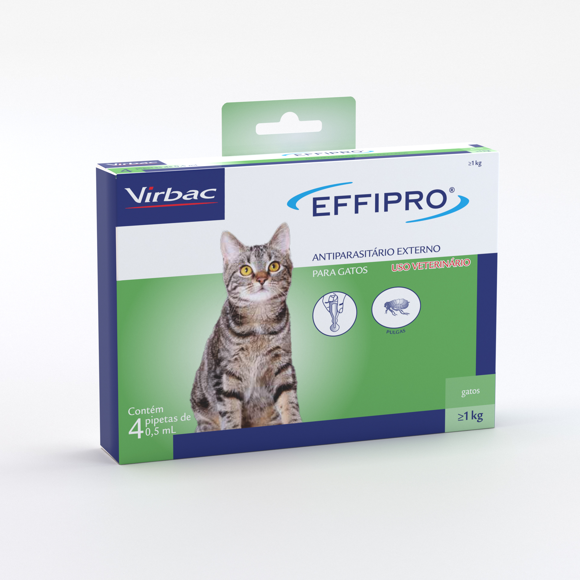 EFFIPRO GATOS  4 PIPETAS