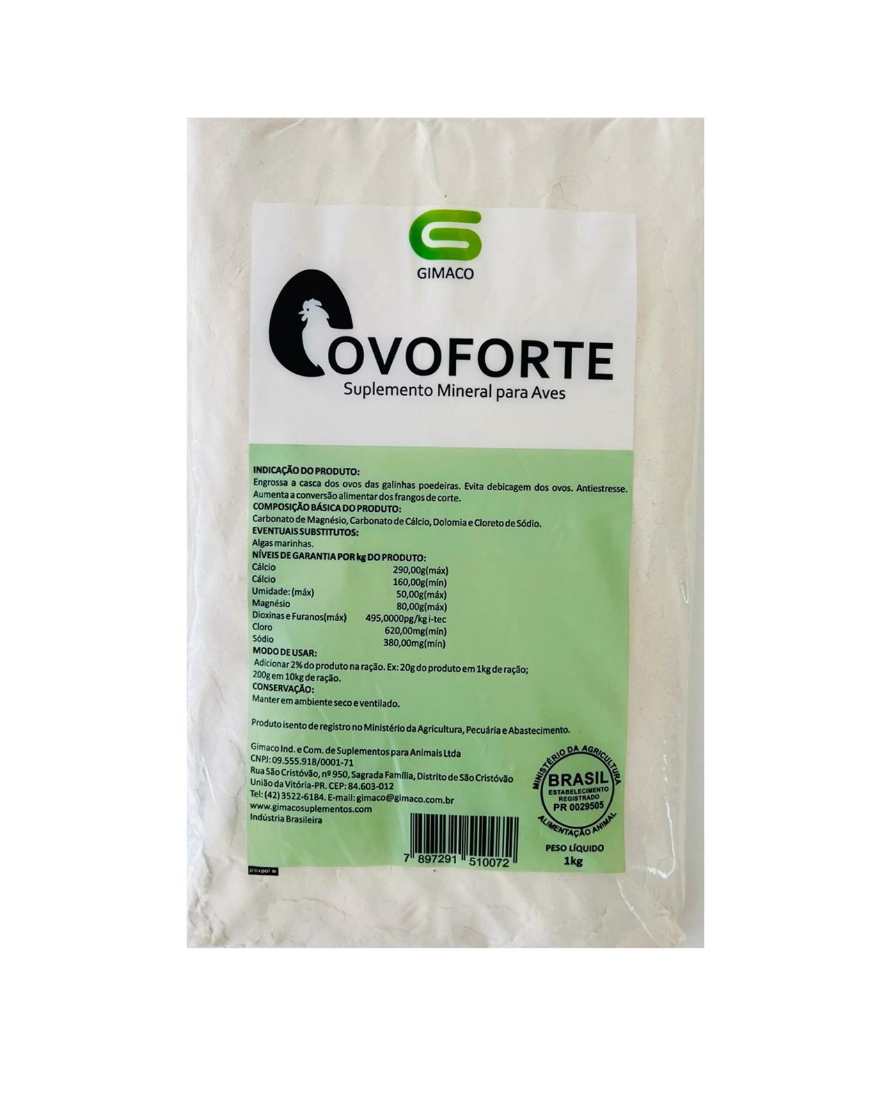 OVO FORTE 1 KG EMBALAGEM COM 10