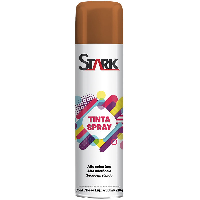 TINTA SPRAY STARK METALICA COBRE 400 ML