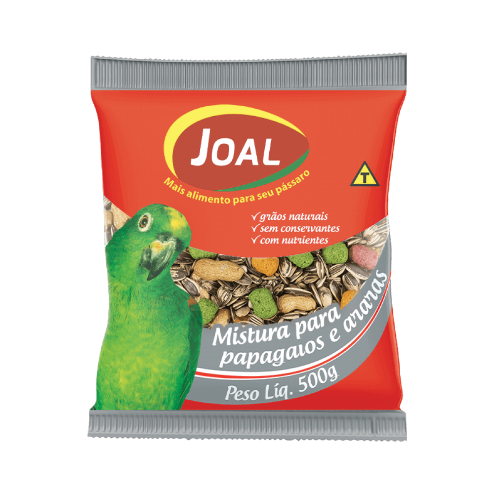 MISTURA PAPAGAIO 500 G EMBALAGEM 10 PACOTES