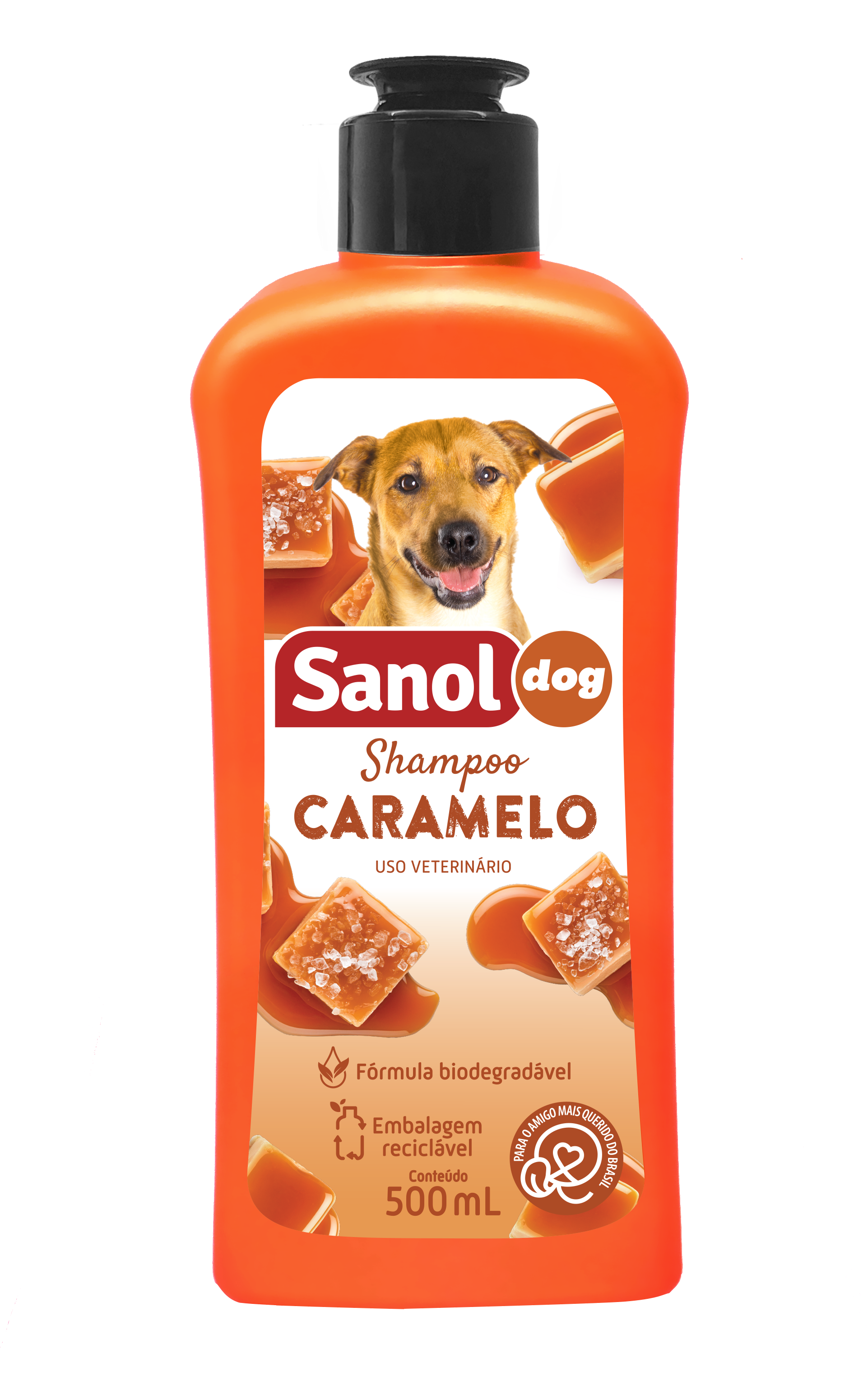 SHAMPOO CARAMELO SANOL DOG 500ML