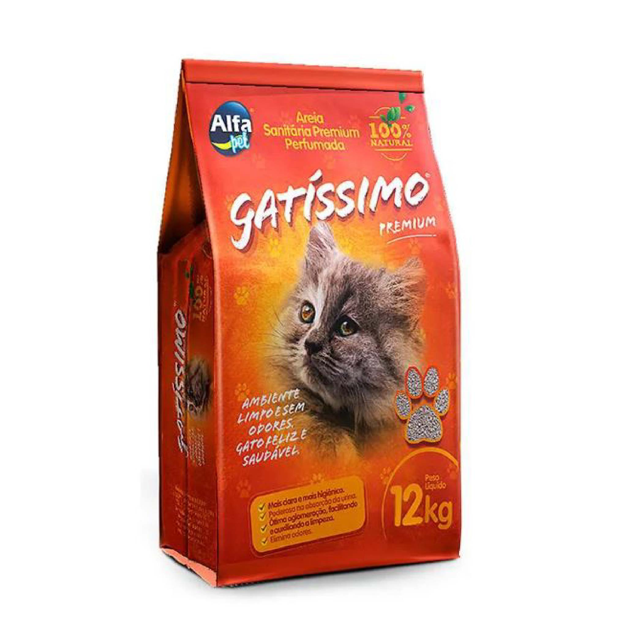 GRANULADO SANITARIO GATISSIMO PREMIUM 12 KG