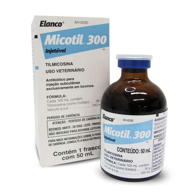 MICOTIL 300 INJETÁVEL 50 ML